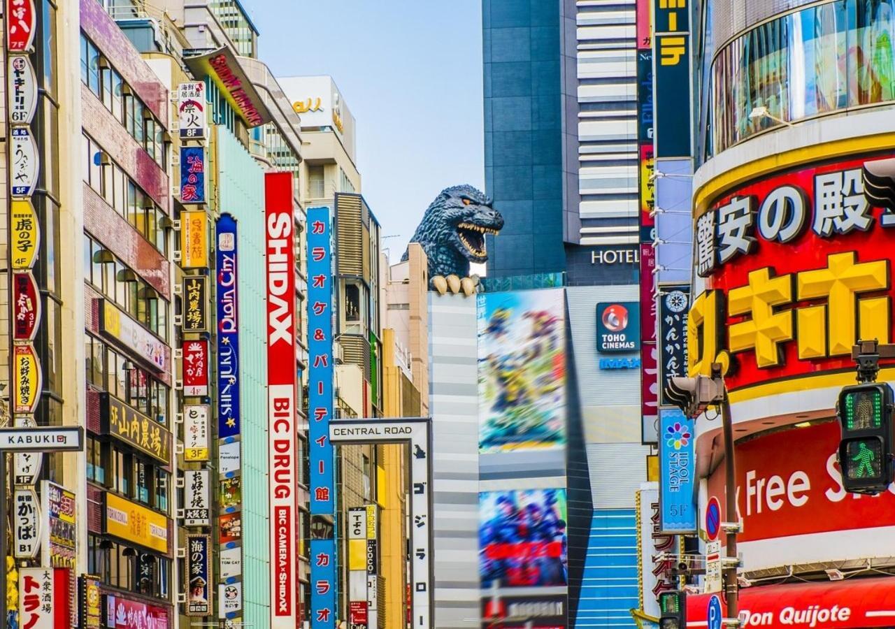 APA Hotel Higashi Shinjuku Kabukicho Tower Tokyo Bagian luar foto
